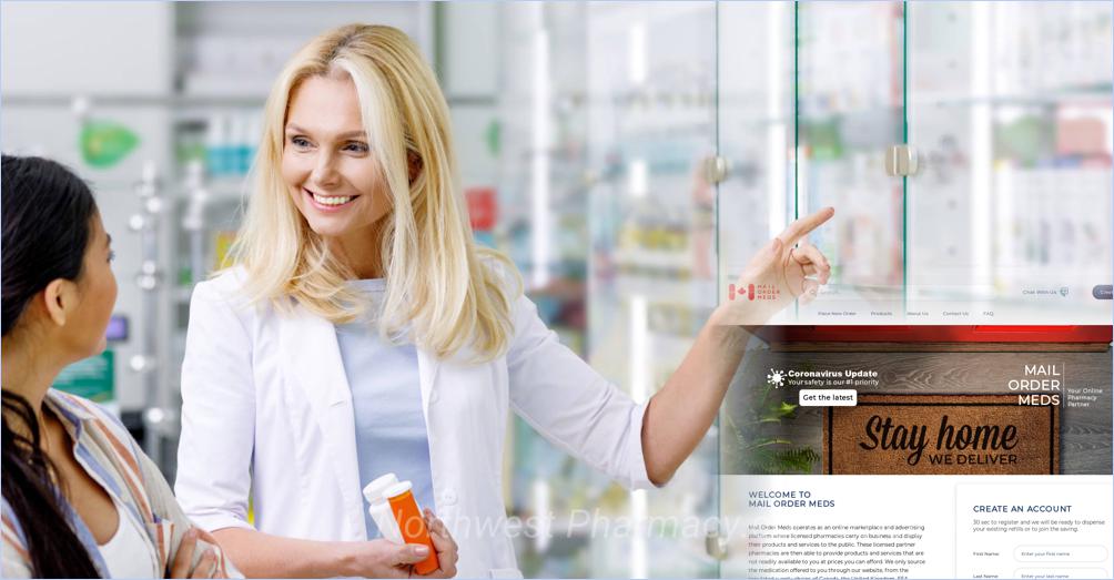 Northwest pharmacy it is being operated by an illegal affiliate
